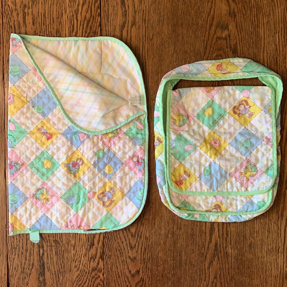 Vintage Cabbage Patch Slumber Bag & Diaper Bag